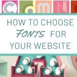How to choose fonts for your website