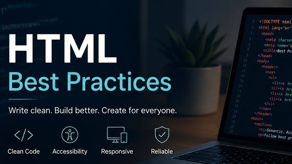 Read more about the article Modern HTML Best Practices: Building Clean, Accessible, and Fast Websites