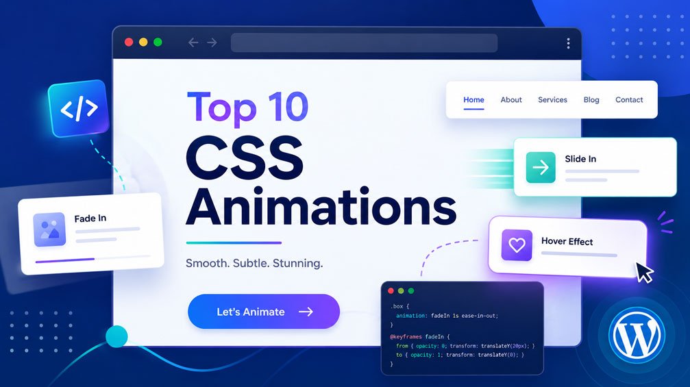 Top 10 CSS Animations